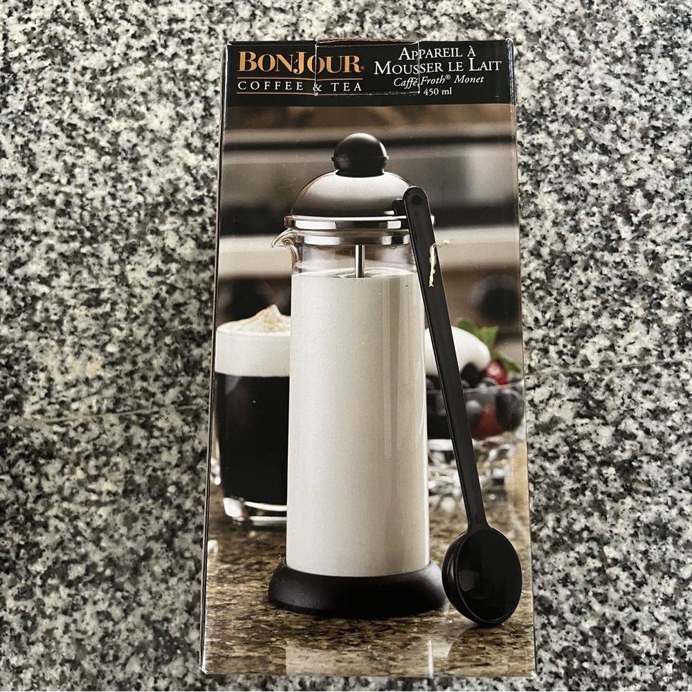 Coffee & Tea Milk Frother - Black